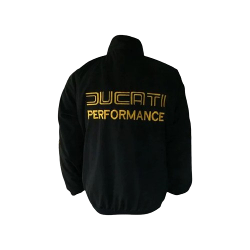 Ducati Corse Jacket Black Light Gray Racing Wear