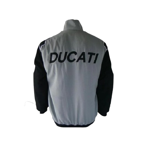 Ducati Corse Team Jacket Black Light Gray Track Edition