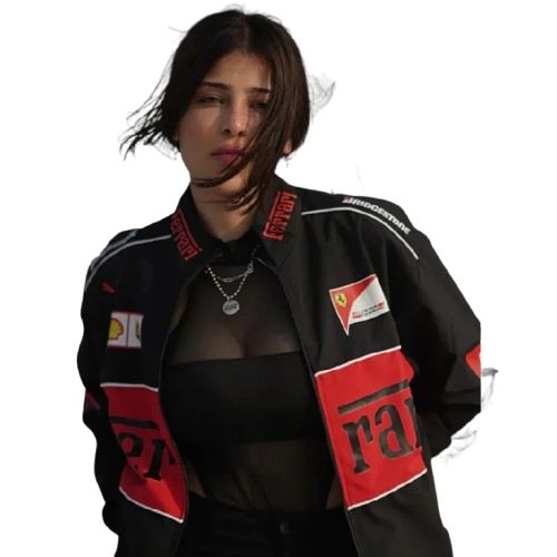 F1 Vintage Scuderia Ferrari Jacket Black