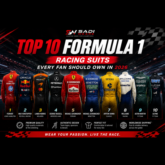 Top F1 Replica Racing Suits to Buy in 2026