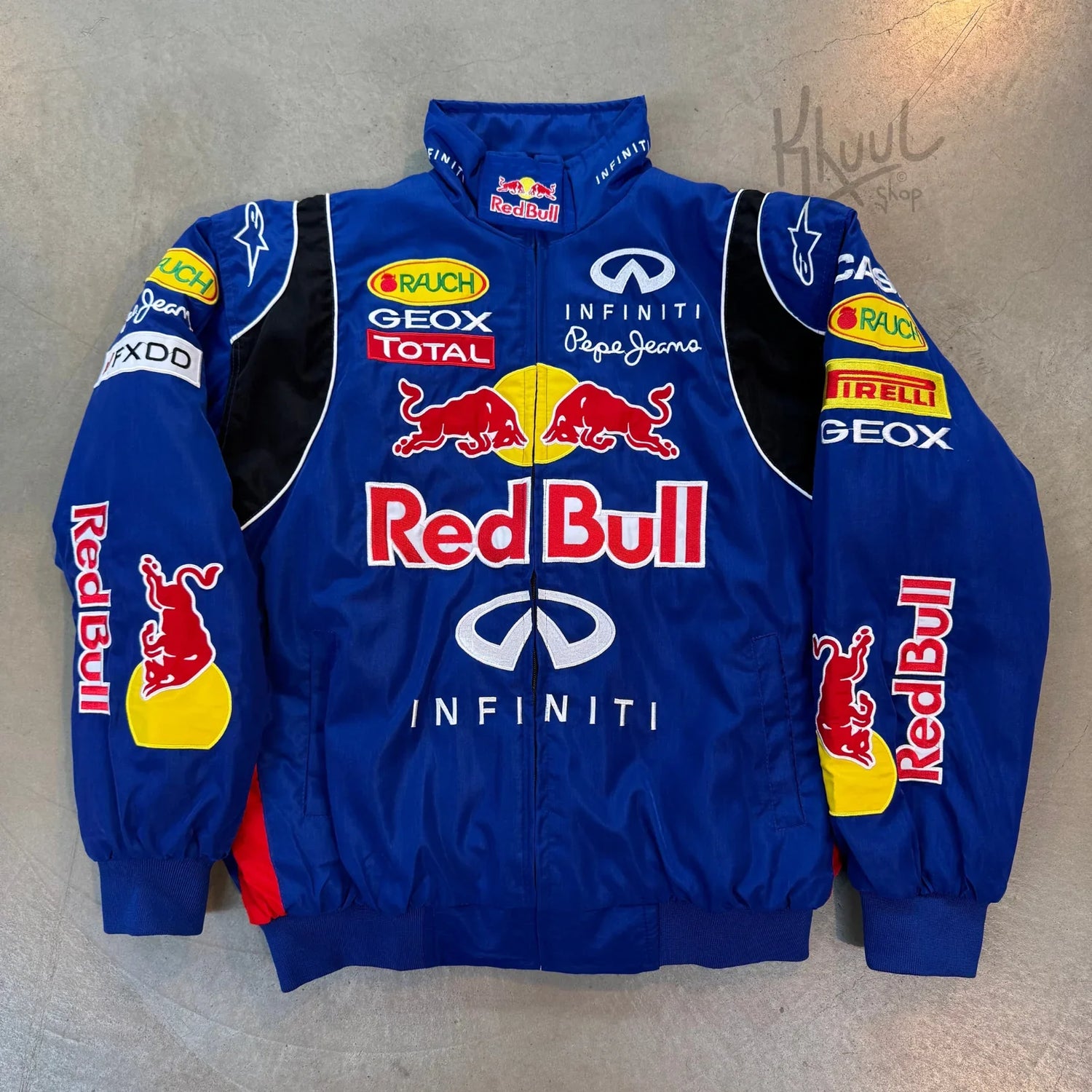 vintage Racing Bulls f1 racing jacket