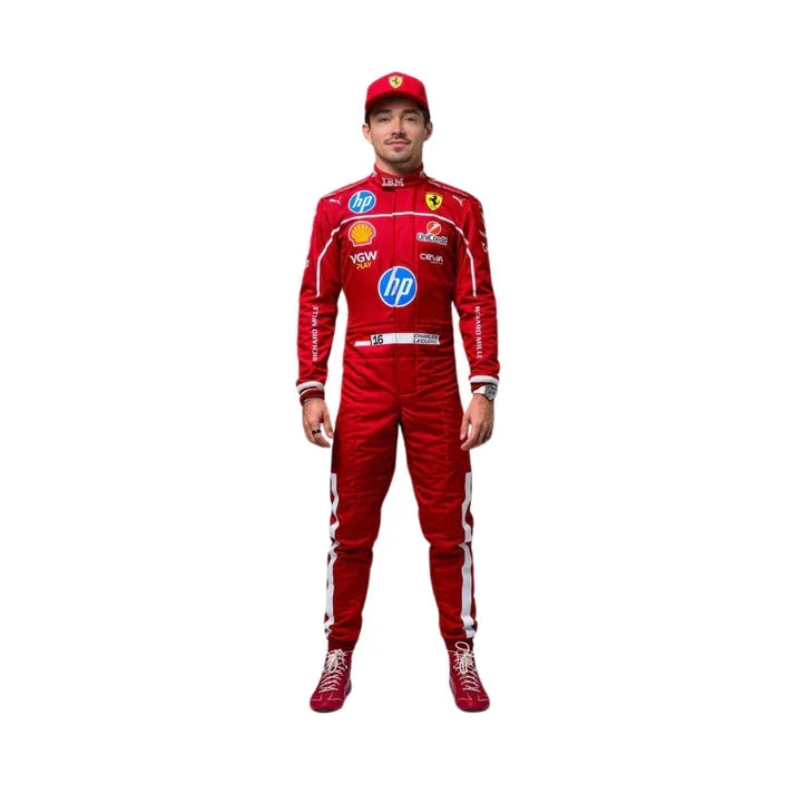 Charles Leclerc 2025 F1 Racing Suit