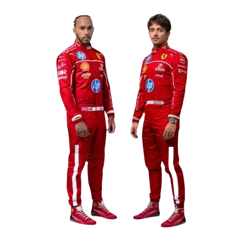 2025 F1 Racing Costume Worn by Charles Leclerc & Lewis Hamilton