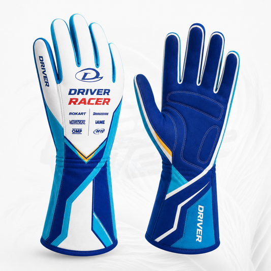 Custom Driver Racer Kart Racing Gloves