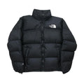 The North Face Matte Black Puffer Jacket