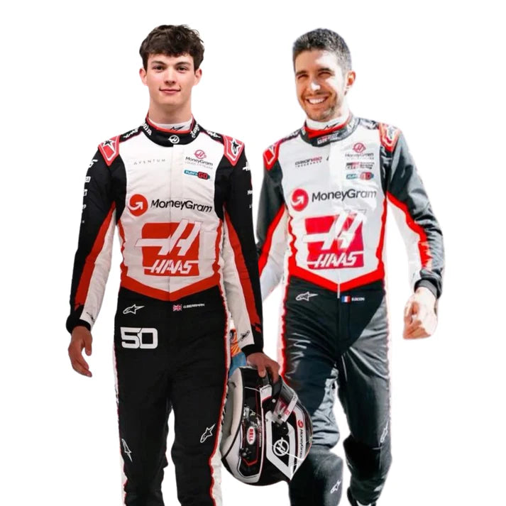 2024 F1 Racing Costume Worn By Esteban Ocon & Oliver Bearman- Emilia Romagna GP