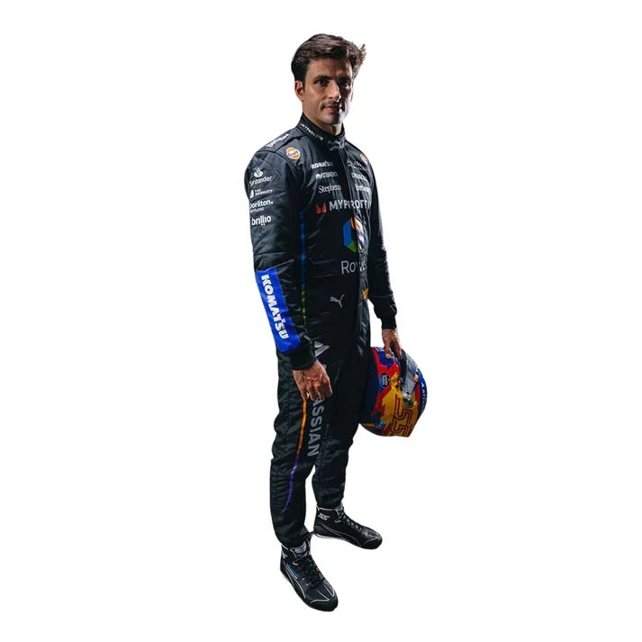 2025 F1 Racing Costume Worn By Carlos Sainz and Alenaxder Albon Las Vegas GP