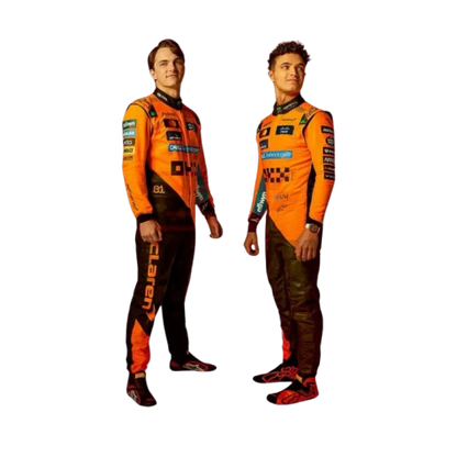 2025 F1 Racing Costume Worn by Lando Norris & Oscar Piastri