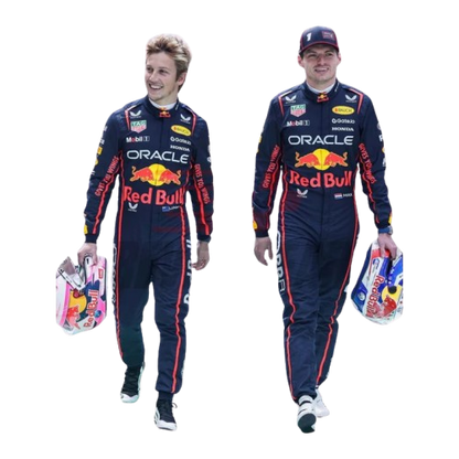 2025 F1 Racing Costume Worn by Max Verstappen & Liam Lawson