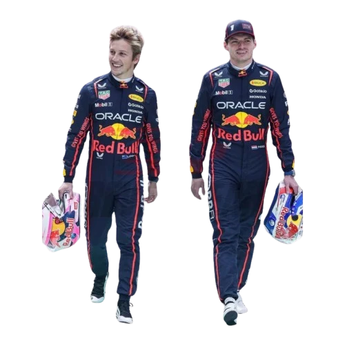 2025 F1 Racing Costume Worn by Max Verstappen & Liam Lawson