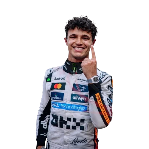 2025 F1 Racing Costume Worn by Lando Norris & Oscar Piastri - Monaco GP