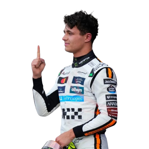 2025 F1 Racing Costume Worn by Lando Norris & Oscar Piastri - Monaco GP
