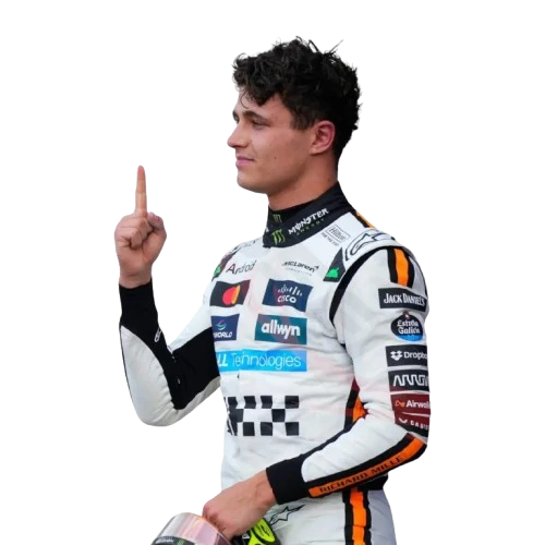 2025 F1 Racing Costume Worn by Lando Norris & Oscar Piastri - Monaco GP