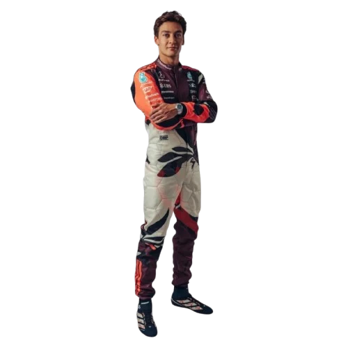 2025 F1 Racing Costume Worn by George Russell & Andrea Kimi Antonelli - Miami GP