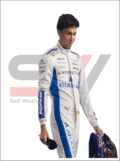 2025 F1 racing costume worn by Alex Albon & Carlos Sainz Jr – HP Monaco GP