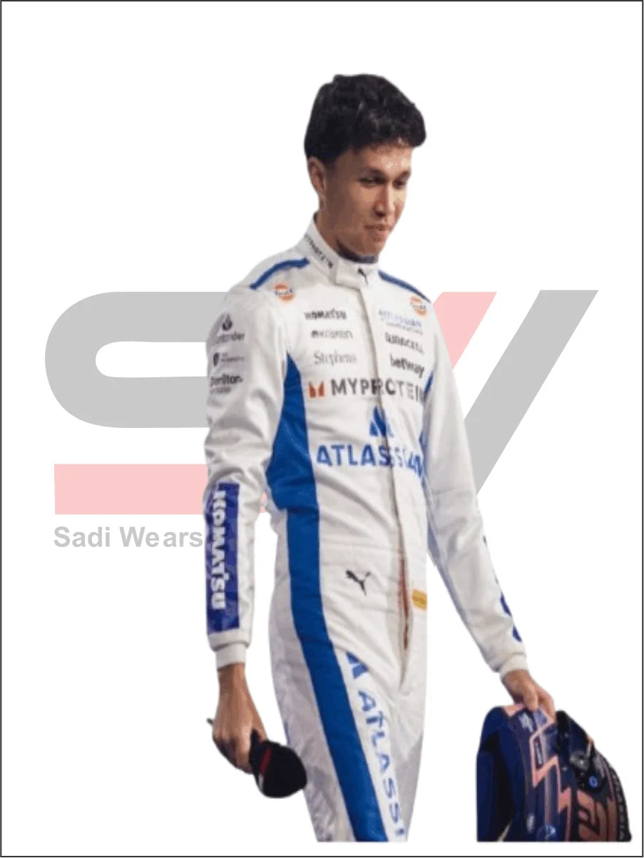 2025 F1 racing costume worn by Alex Albon & Carlos Sainz Jr – HP Monaco GP