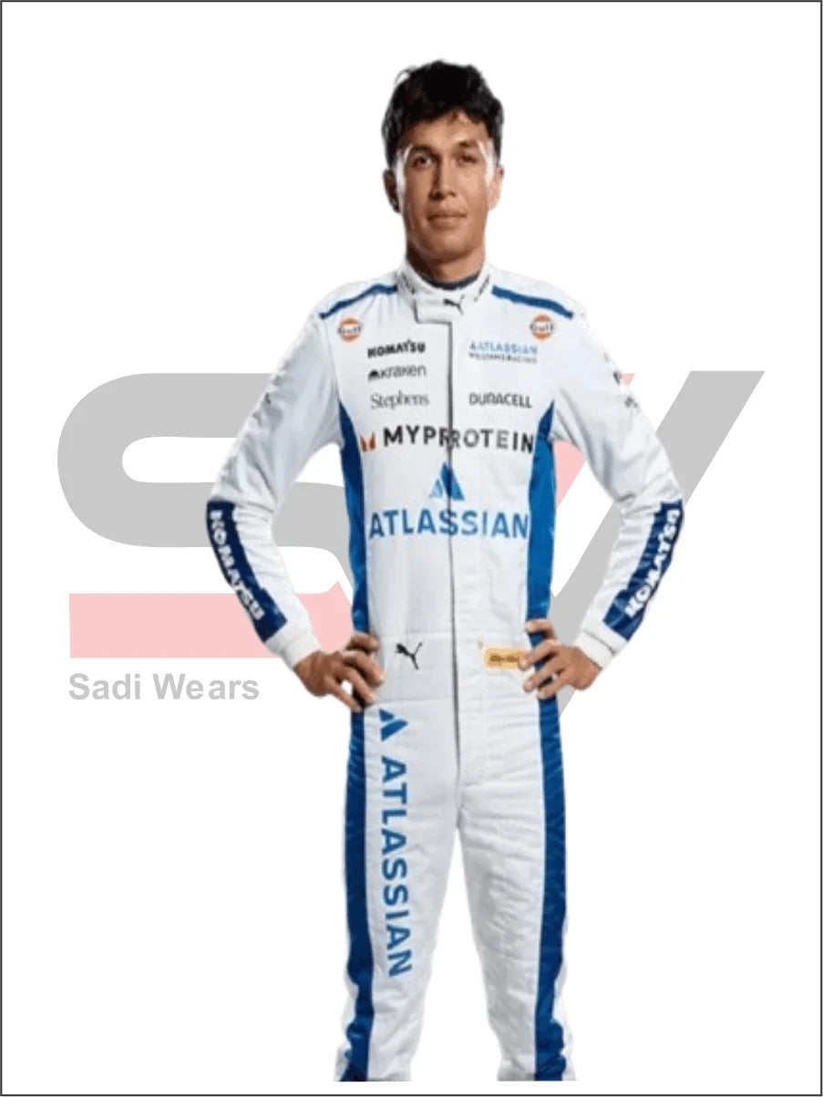 2025 F1 racing costume worn by Alex Albon & Carlos Sainz Jr – HP Monaco GP