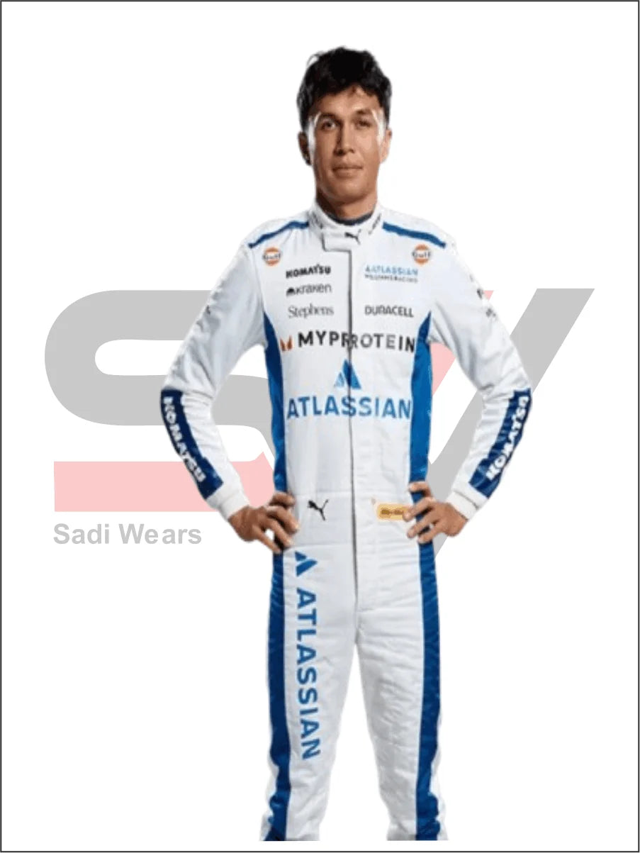 2025 F1 racing costume worn by Alex Albon & Carlos Sainz Jr – HP Monaco GP