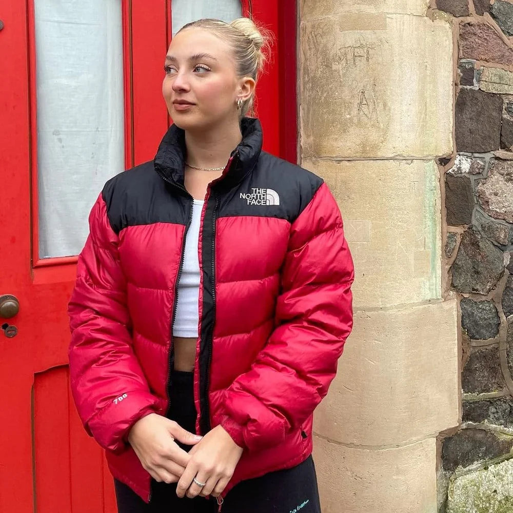The North Face Red N2 Puffer Jacket