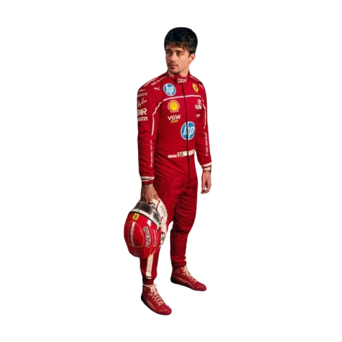 2025 F1 Racing Costume Worn by Charles Leclerc & Lewis Hamilton