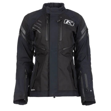 Artemis black protective adventure motorcycle jacket front view