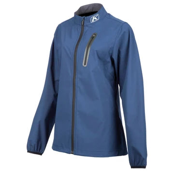 Women's Zephyr Wind Shirt blue front view