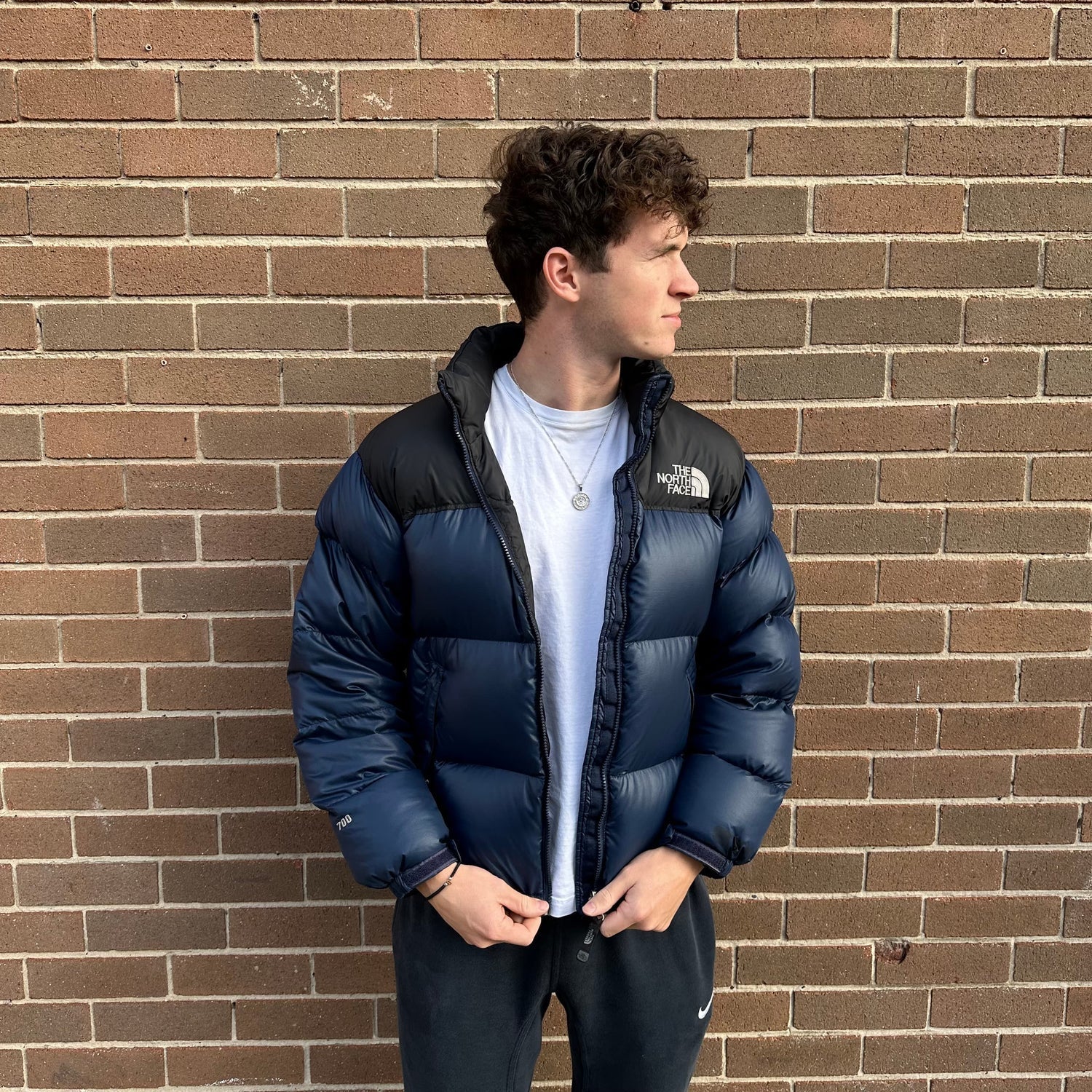 The North Face 1996 Nuptse – Vintage Blue Puffer