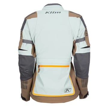 Sedona Jacket back view with zippered storage pocket