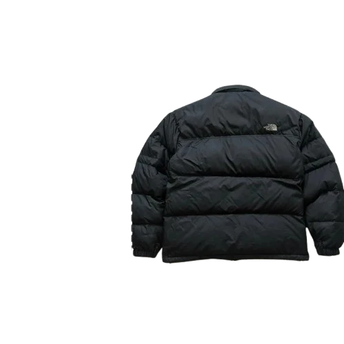 The North Face Matte Black Puffer Jacket