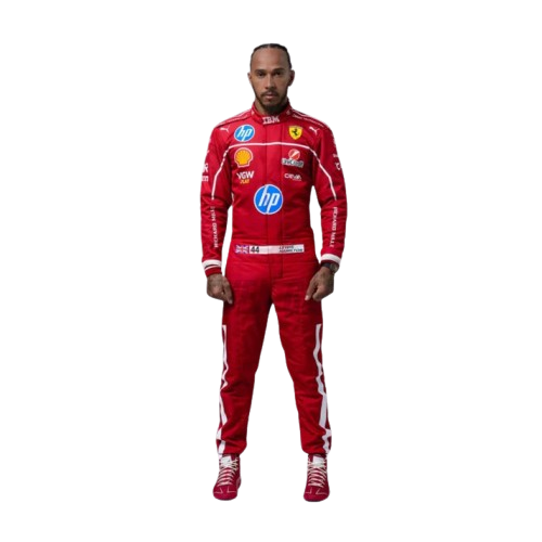 2025 F1 Racing Costume Worn by Charles Leclerc & Lewis Hamilton