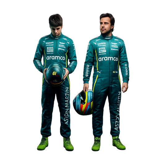 2025 F1 Racing Costume Worn by Fernando Alonso & Lance Stroll