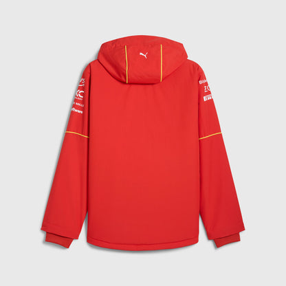 Ferrari F1 Racing Jacket – Red Motorsport Hooded Jacket