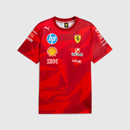 Ferrari F1 Inspired Racing T-Shirt 2025