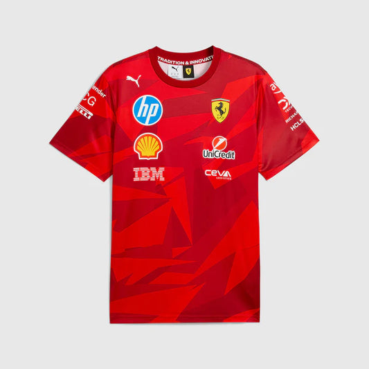 Ferrari F1 Inspired Racing T-Shirt 2025