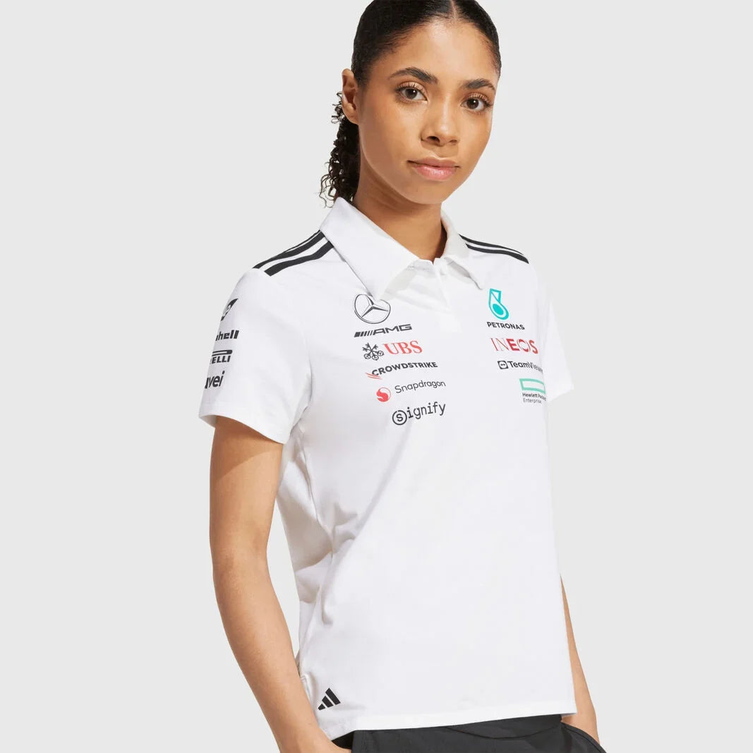 Mercedes-AMG F1 Women's adidas 2025 Team Polo