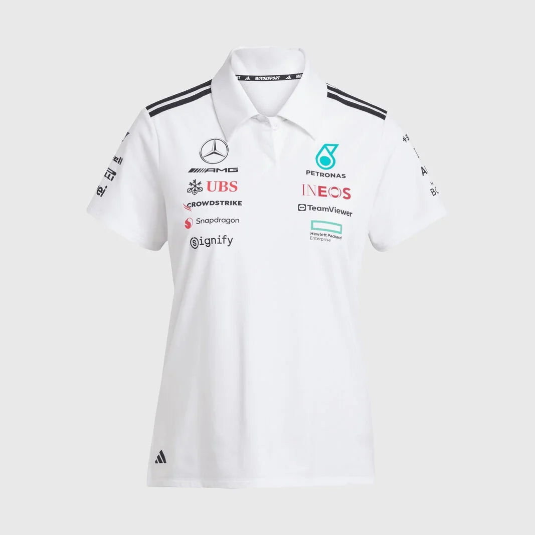 Mercedes-AMG F1 Women's adidas 2025 Team Polo