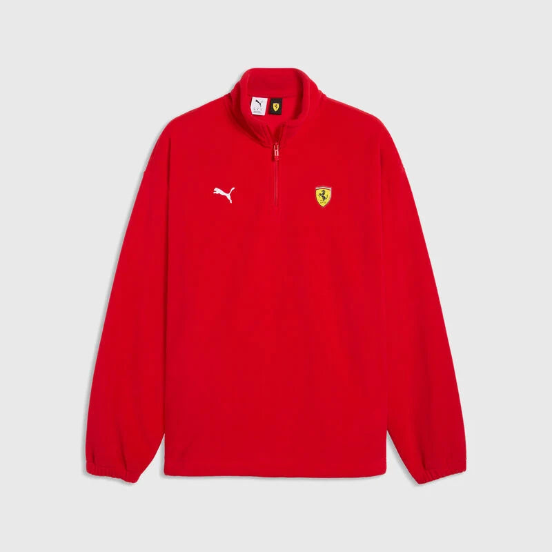Scuderia Ferrari F1 PUMA 1/4 Zip Sweater 2 Colours