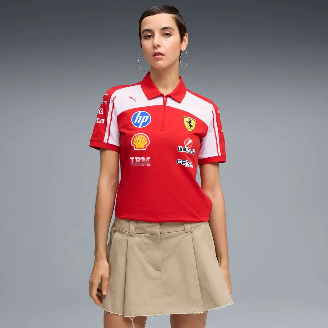 Scuderia Ferrari F1 PUMA Women's 2026 Team Polo