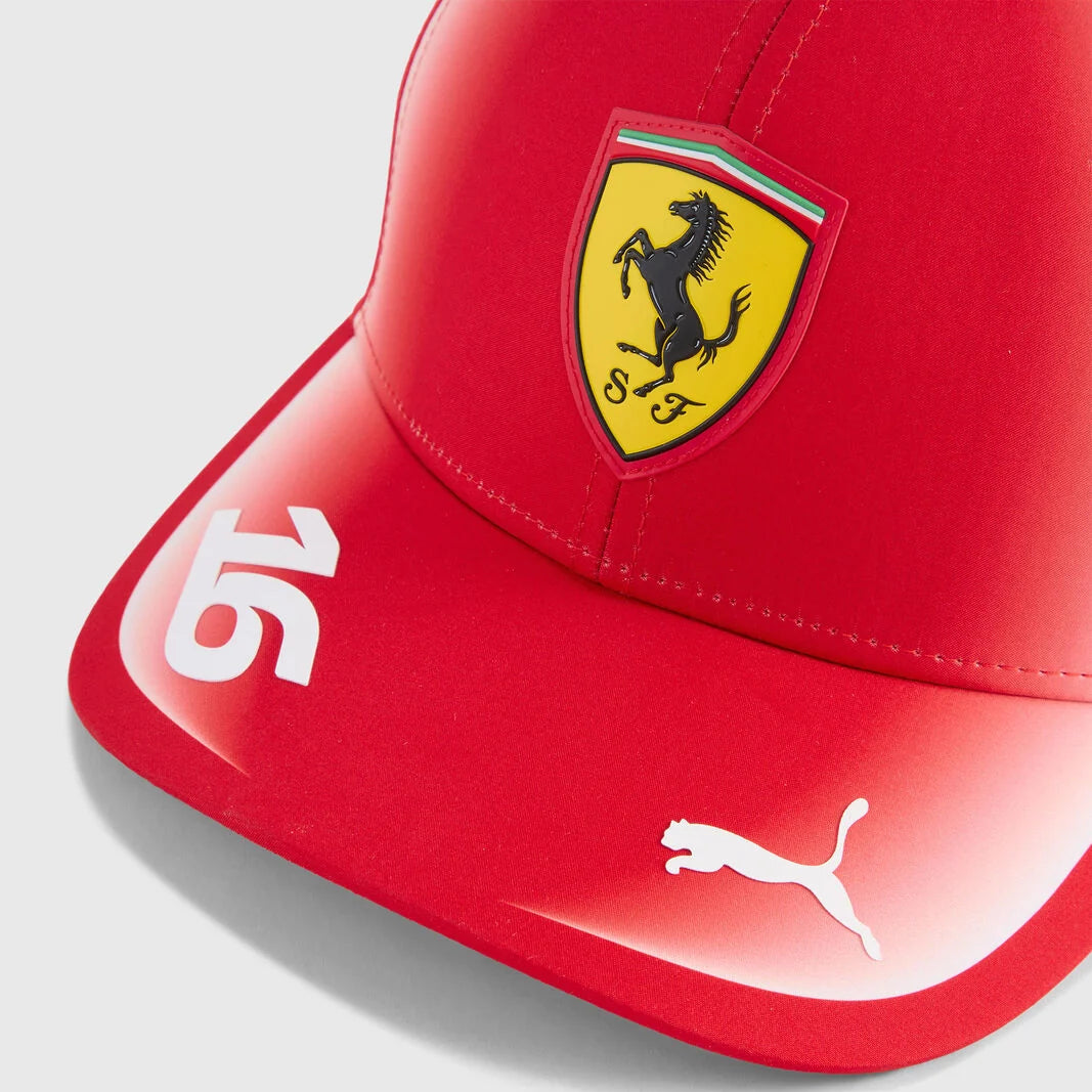 Scuderia Ferrari F1 PUMA Kids 2026 Charles Leclerc Cap