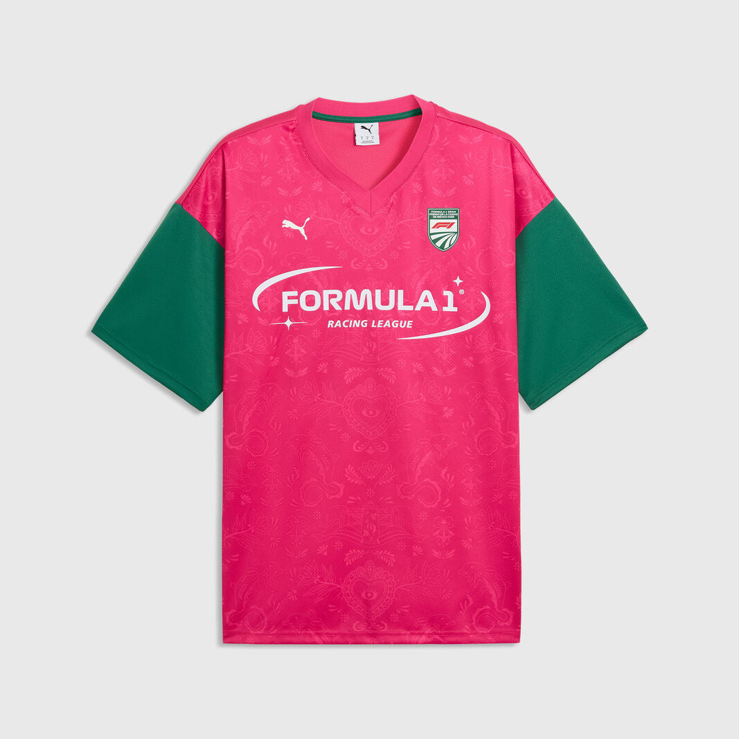 F1 Racing League Pink & Green T-Shirt – Motorsport Fan Tee