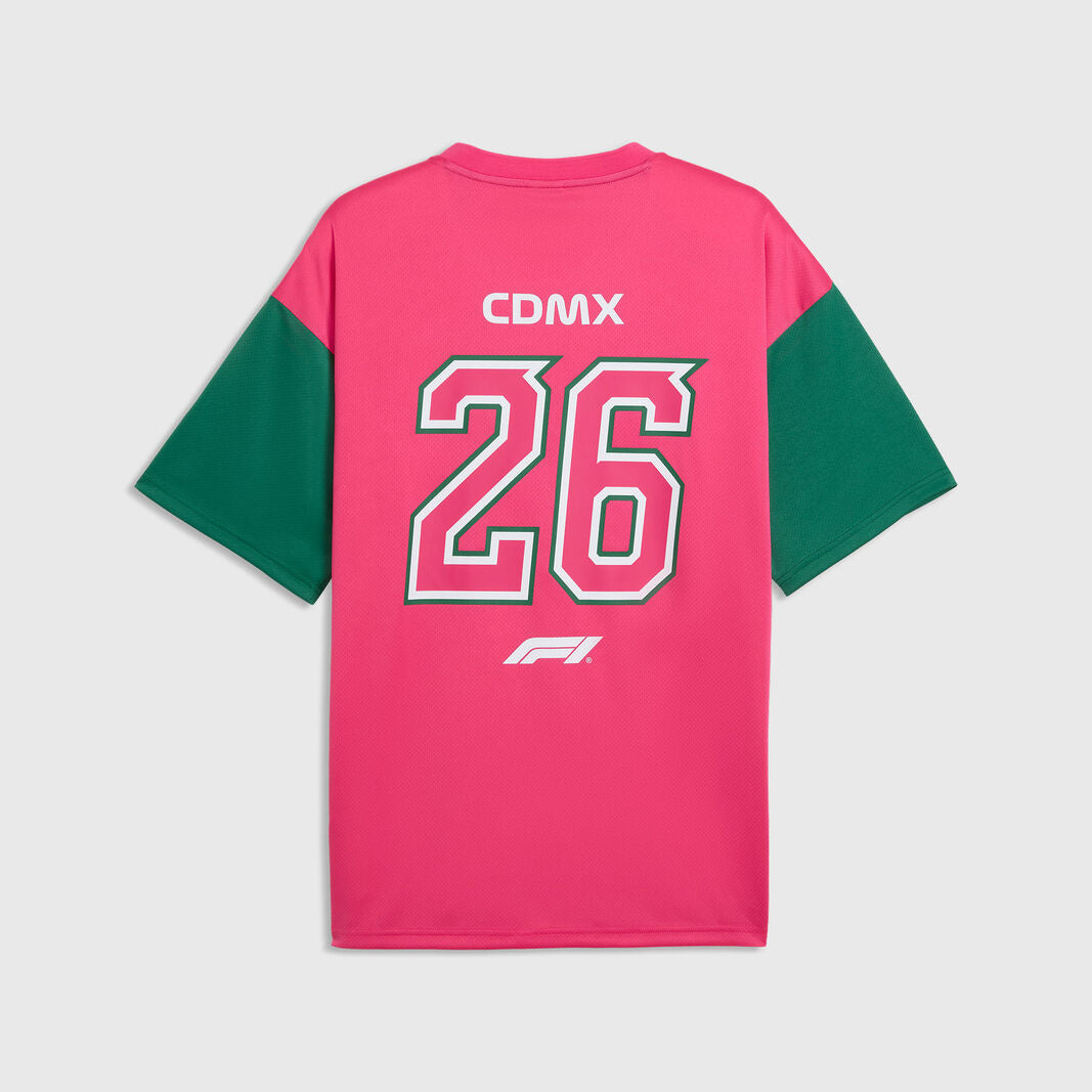 F1 Racing League Pink & Green T-Shirt – Motorsport Fan Tee