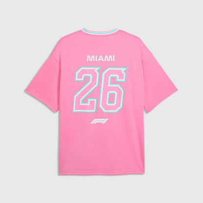 F1 Racing League Pink & Purple T-Shirt – Motorsport Fan Tee