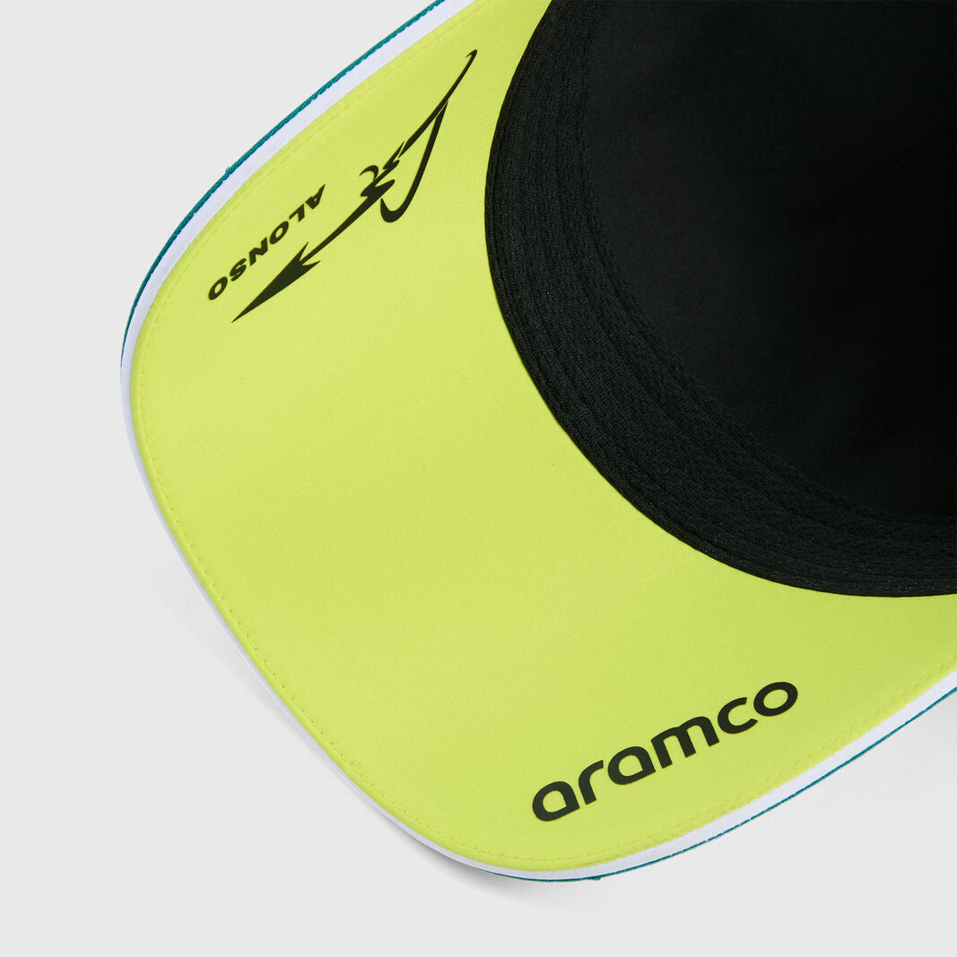 Aston Martin F1 Team 2026 Fernando Alonso Replica Cap