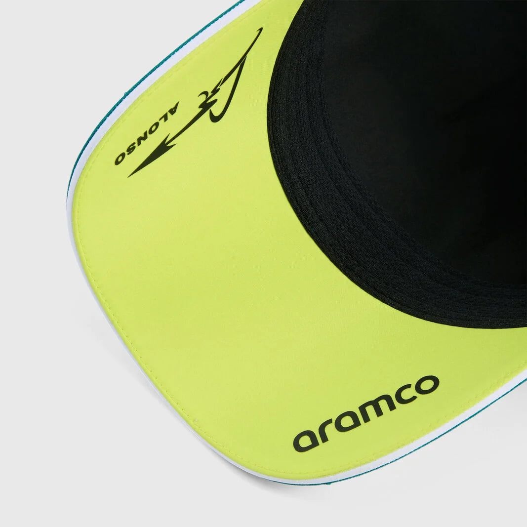 Aston Martin F1 Team 2026 Fernando Alonso Replica Cap