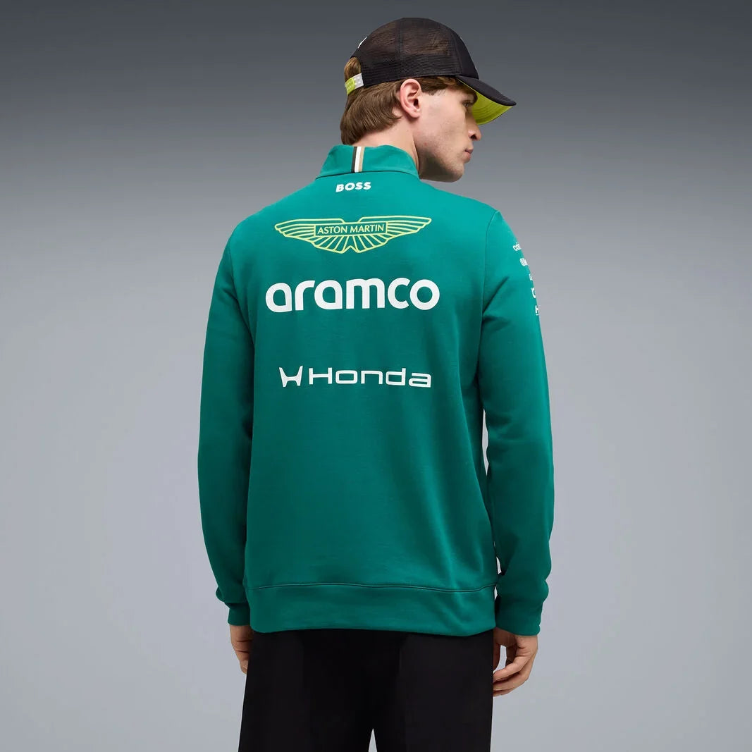 Aston Martin F1 Team 2026 Replica Team Half Zip Sweater