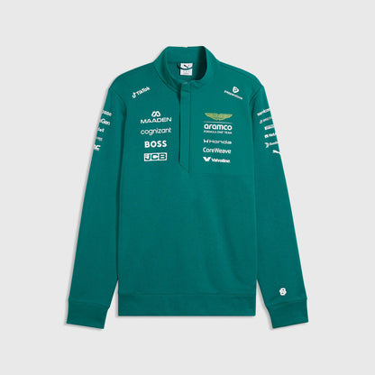 Aston Martin F1 Team 2026 Replica Team Half Zip Sweater
