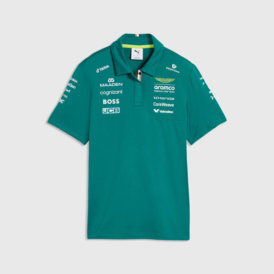 Aston Martin F1 team Womens 2026 Replica Team Polo