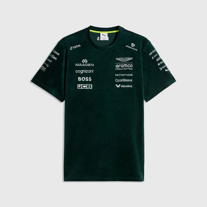 Aston Martin F1 Team Inspired Green Racing T-Shirt