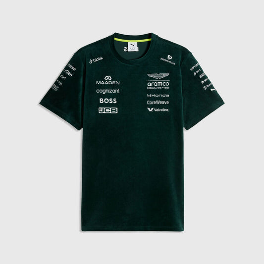 Aston Martin F1 Team Inspired Green Racing T-Shirt