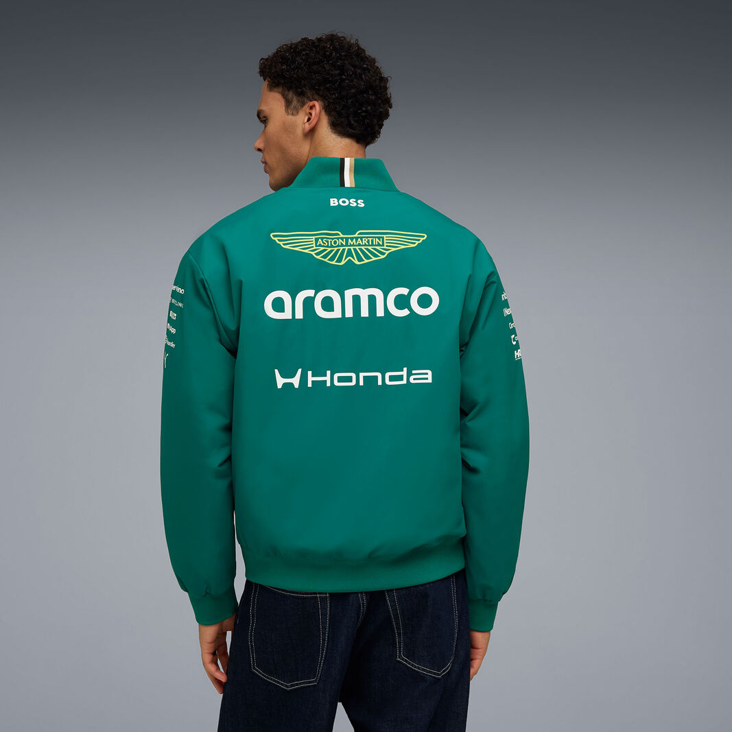 Aston Martin F1 Team 2026 Replica Team Bomber Jacket